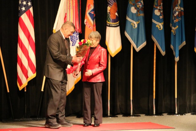 Two Soldiers, two civilians honored at retirement ceremony