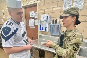 Preventive Medicine Food Sanitation Inspectors Keeping Fort Johnson Healthy
