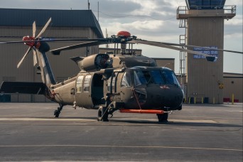Newest helicopter engine powers UH-60M ground runs