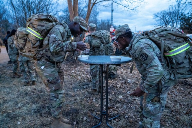 Soldiers honor POWs with 60-mile ‘Long March’ reenactment