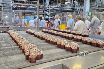 LRC Italy tours pastry manufacturing giant during leadership development site visit