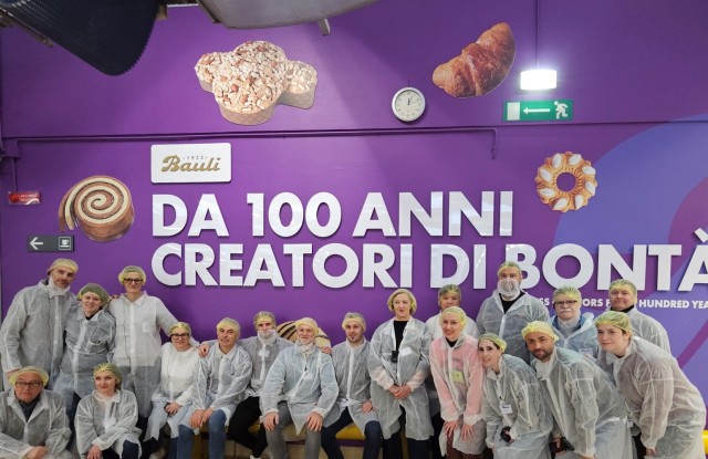 LRC Italy tours confectionary art manufacturing giant during leadership development visit