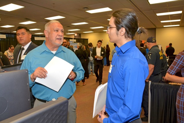 WSMR connects with future talent at UTEP Career Fair