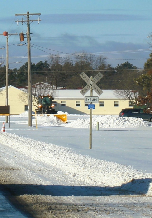 Fort McCoy snow-removal team gets to work during December 2024 snowfall events