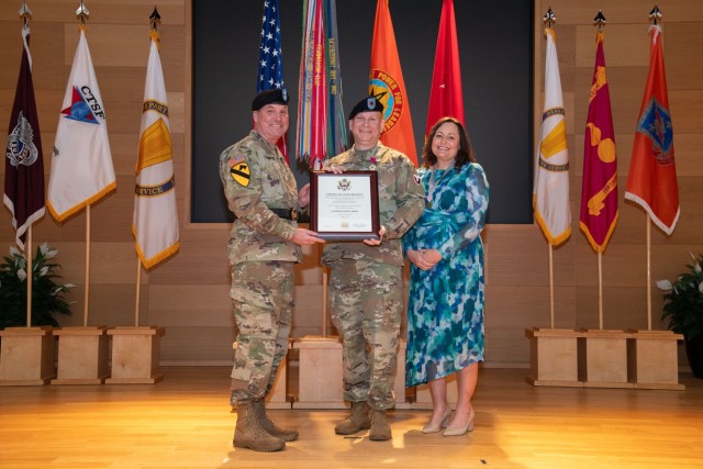 Soldier retirement ceremony
