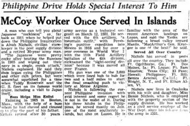 This Month in Fort McCoy History — January