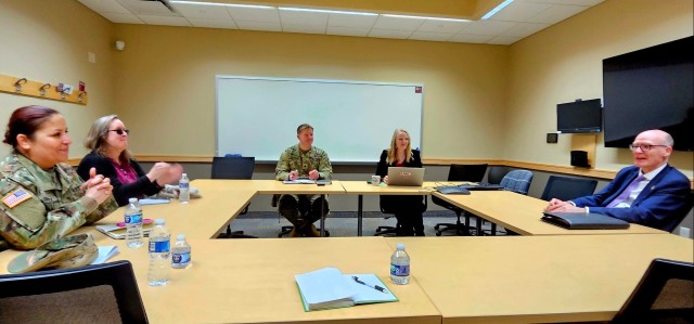 Fort McCoy Garrison commander visits University of Wisconsin-La Crosse chancellor