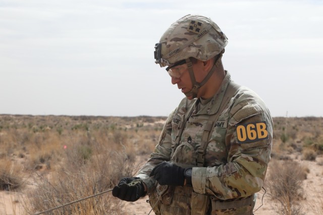 OE-254 Lane During The 5th Armored Brigade Best OC/T Competition