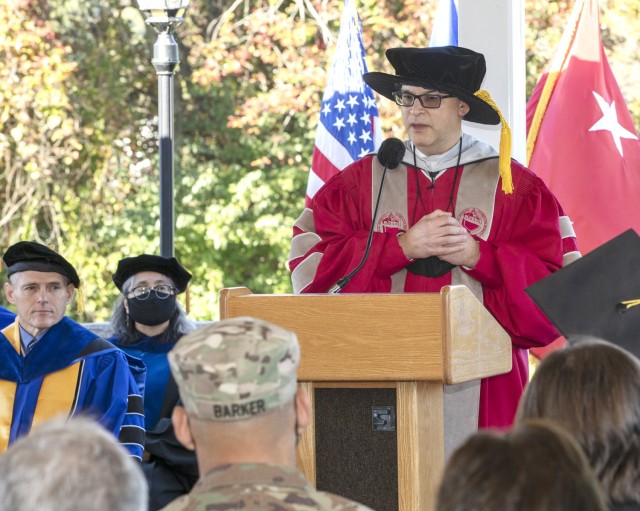 Carlucci plays leadership role at unique Army armaments school