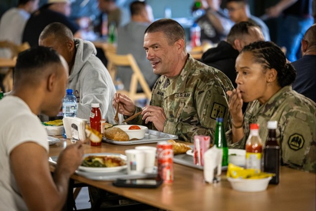 LRC Stuttgart employee steps up to assist USAG Poland with food program support to Soldiers
