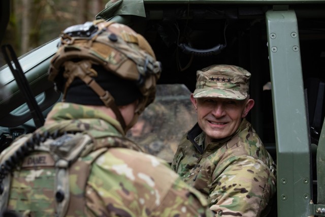 General George visits JMRC for Combined Resolve 25-1