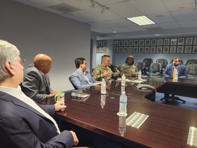 Fort Buchanan welcomes Puerto Rico&#39;s Congressman and Staff Delegation