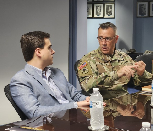 Fort Buchanan welcomes Puerto Rico&#39;s Congressman and Staff Delegation