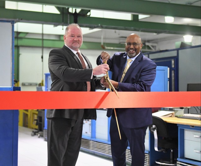 McAlester Army Ammunition Plant cuts ribbon on HAWK Missile Test Facility