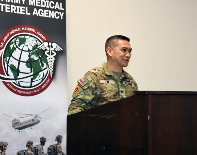 Col. Lim speaking