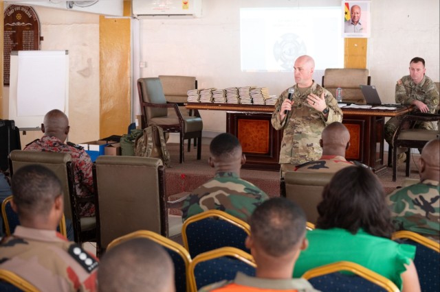 North Dakota National Guard 81st Civil Support Team Conduct HAZMAT Engagement in Ghana