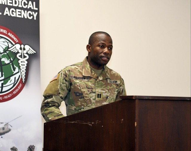 Capt. Abucher addresses workforce