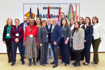 The 409th Contracting Support Brigade, together with SHAPE, hosted a first-ever Industry Day event. 