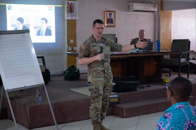 North Dakota National Guard 81st Civil Support Team Conduct HAZMAT Engagement in Ghana