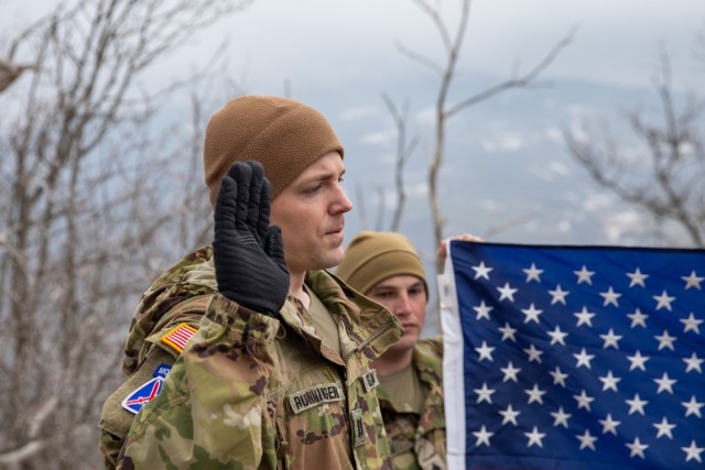 Retracing a Legacy: 10th Mountain Division (LI) Soldiers Climb Riva Ridge