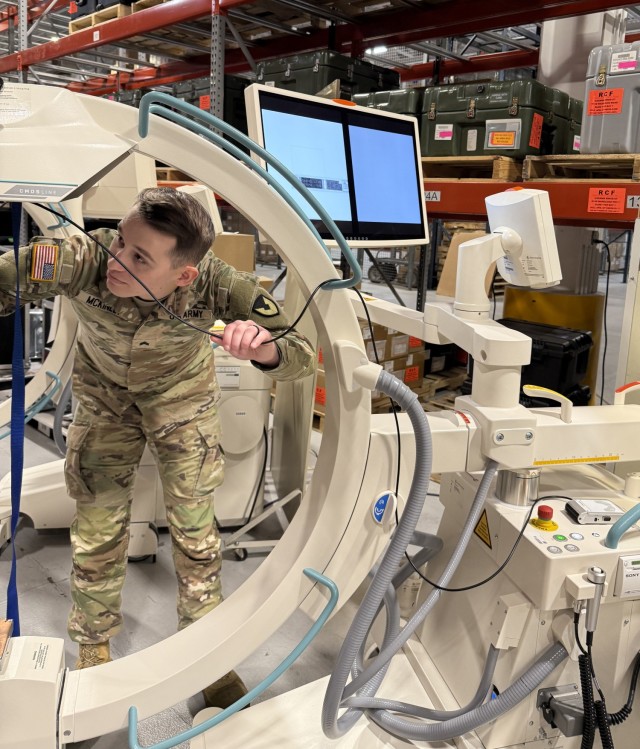 Inspecting medical equipment