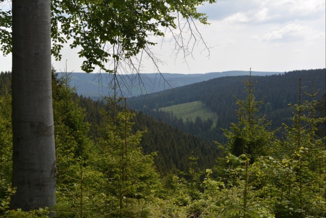 View upon hills