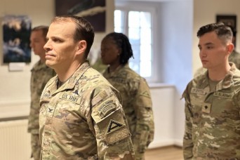 USAG Bavaria Soldiers take on 7th ATC patch