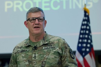 FORT DETRICK, Md. — During his recent all-hands town hall at the U.S. Army Medical Research and Development Command, Gen. James E. Rainey, commanding ge...