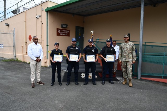Fort Buchanan inaugurates a New Police Station equipped with the LMR Radio System