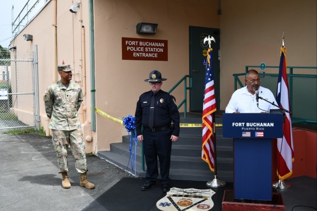 Fort Buchanan inaugurates a New Police Station equipped with the LMR Radio System