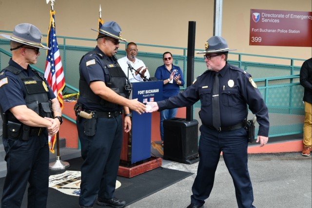 Fort Buchanan inaugurates a New Police Station equipped with the LMR Radio System