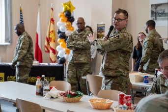 USAG Poland Kicks Off Army Emergency Relief Campaign in Poznań