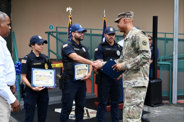 Fort Buchanan inaugurates a New Police Station equipped with the LMR Radio System