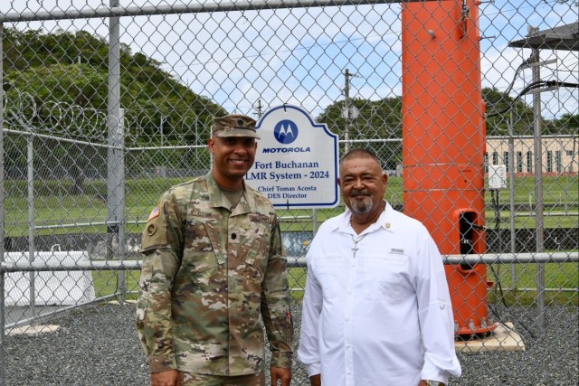 Fort Buchanan inaugurates a New Police Station equipped with the LMR Radio System