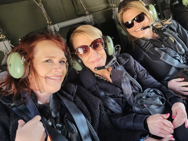MICC’s Theater Support Center helicopter tour