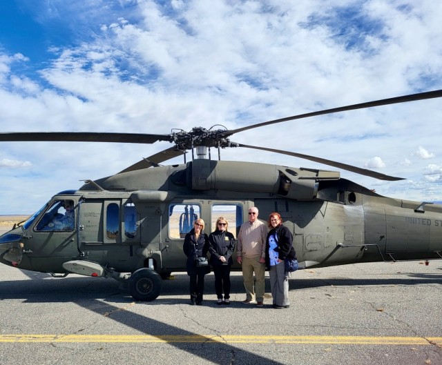 MICC’s Theater Support Center helicopter tour
