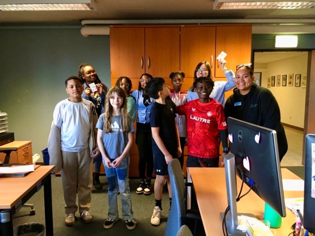 Small gestures, big impact: USAG Rheinland-Pfalz’s School Age Center members celebrate kindness week