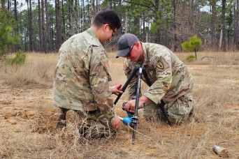 Army, Air Force Explosive Ordnance Disposal technicians train to defeat explosive drones