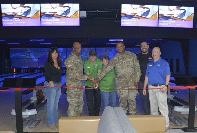 Bowling Center Ribbon Cutting