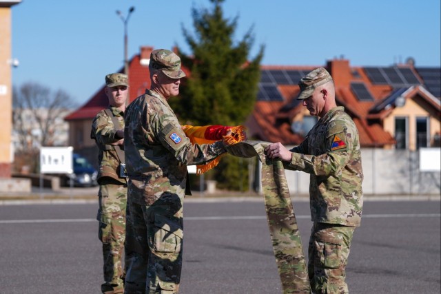 1st Armored Division assumes control of operations in Eastern Europe