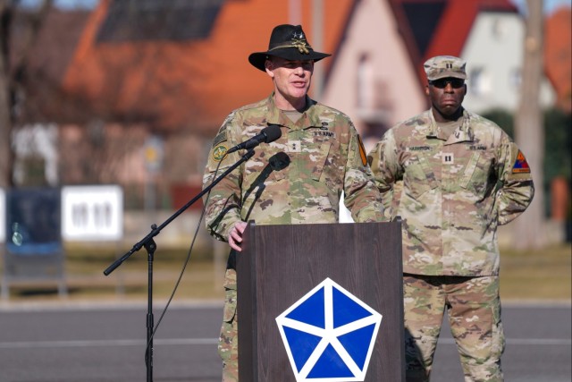1st Armored Division assumes control of operations in Eastern Europe