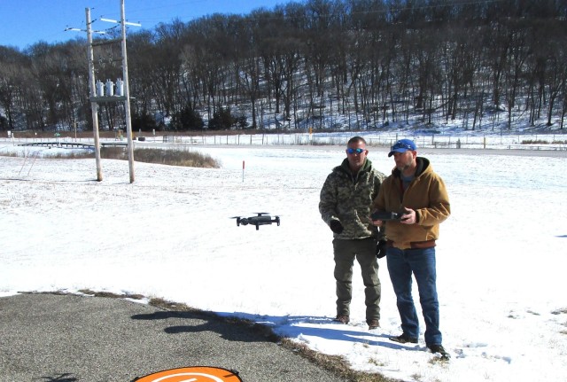 JMC reps use drone to inspect infrastructure at LCAAP
