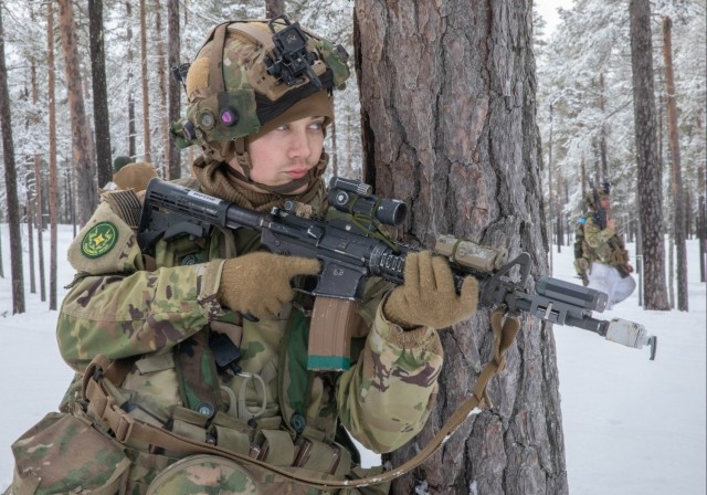 10th Mountain Divison participates in Arctic Forge 25 force on force training