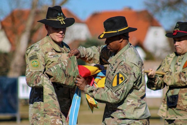 1st Armored Division assumes control of operations in Eastern Europe