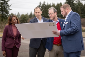 Top Army housing official visits JBLM