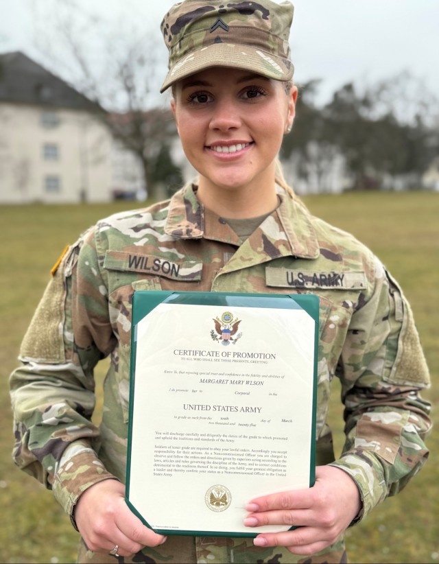 Being promoted, becoming an NCO during Army’s 250th birthday year truly extraordinary