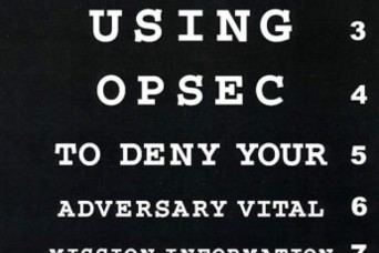 Don’t rely on luck when it comes to OPSEC