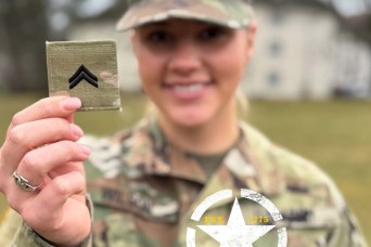 Being promoted, becoming an NCO during Army’s 250th birthday year truly extraordinary