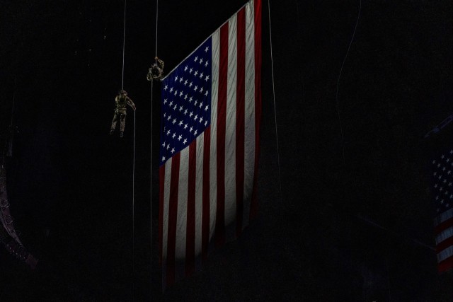 III Armored Corps participates in Armed Forces appreciation night