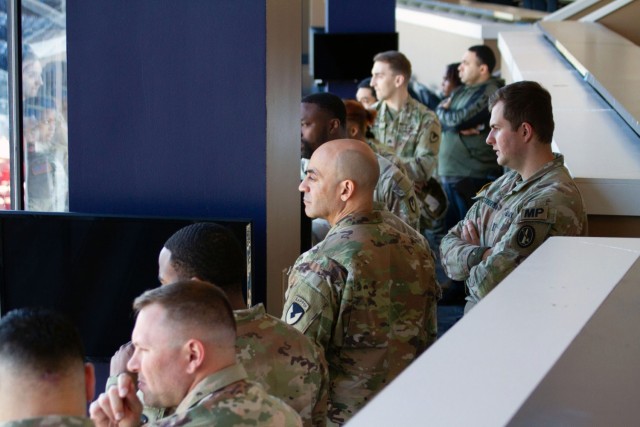Col. David Stewart, Fort Belvoir garrison commander, joined Soldiers from the installation’s headquarters battalion for an in-depth tour of Washington Nationals Stadium. While overlooking the field from the press box, Eric Mintz, the...